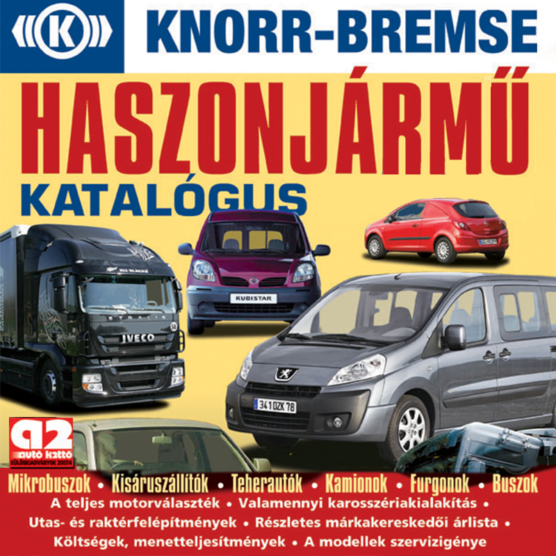 Haszonjármű katalógus